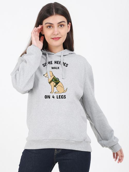 hooded neck graphic sweatshirt - 17971727 - Very Small Image - 1