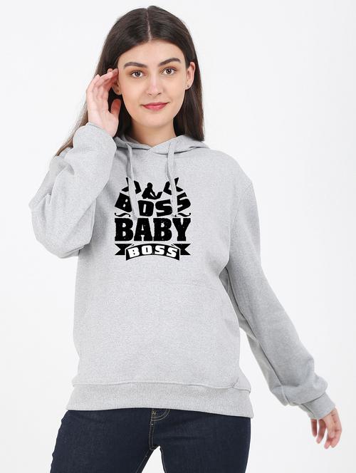 hooded neck graphic sweatshirt - 17971740 - Very Small Image - 1