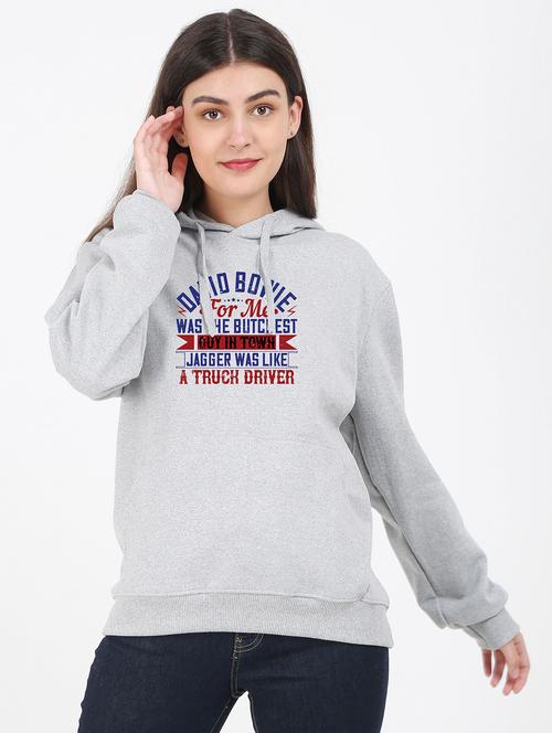 hooded neck graphic sweatshirt - 17971745 - Very Small Image - 1
