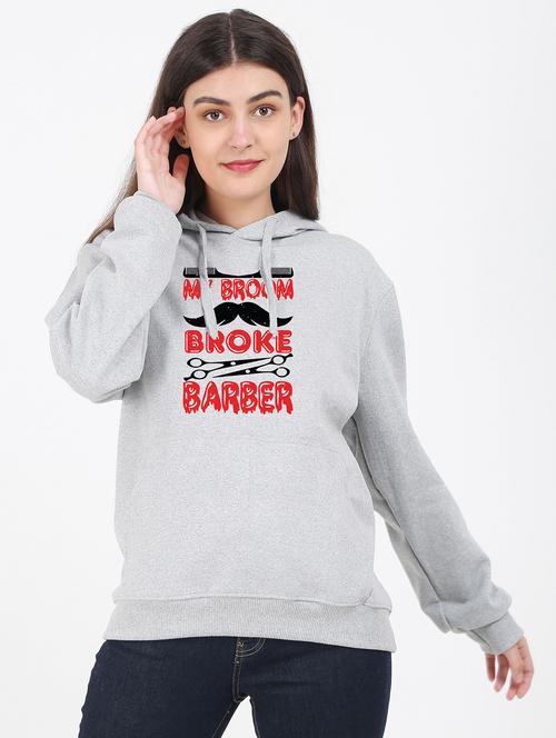 hooded neck graphic sweatshirt - 17971832 - Very Small Image - 1