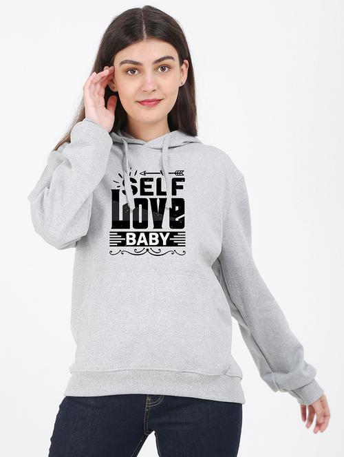 hooded neck graphic sweatshirt - 17971852 - Very Small Image - 1