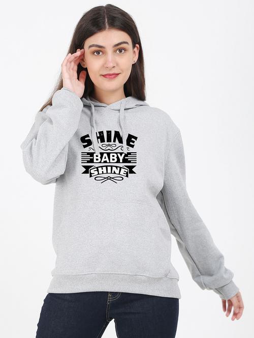 hooded neck graphic sweatshirt - 17971854 - Very Small Image - 1