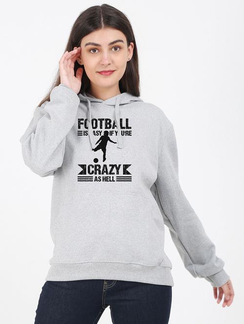 hooded neck graphic sweatshirt - 17971901 - Very Small Image - 1