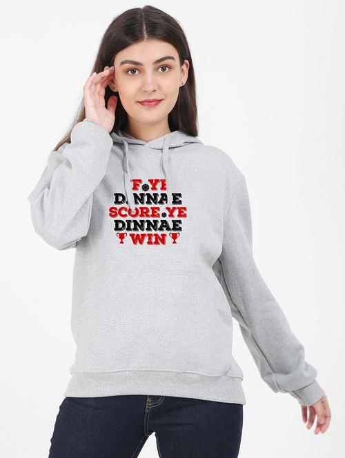 hooded neck graphic sweatshirt - 17971907 - Very Small Image - 1