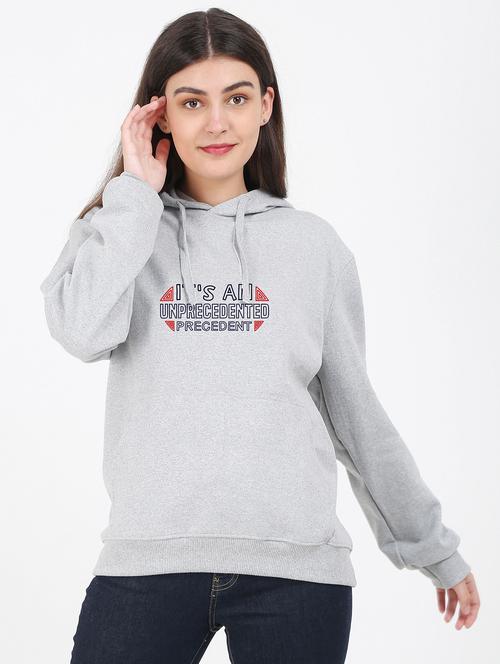 hooded neck graphic sweatshirt - 17971908 - Very Small Image - 1