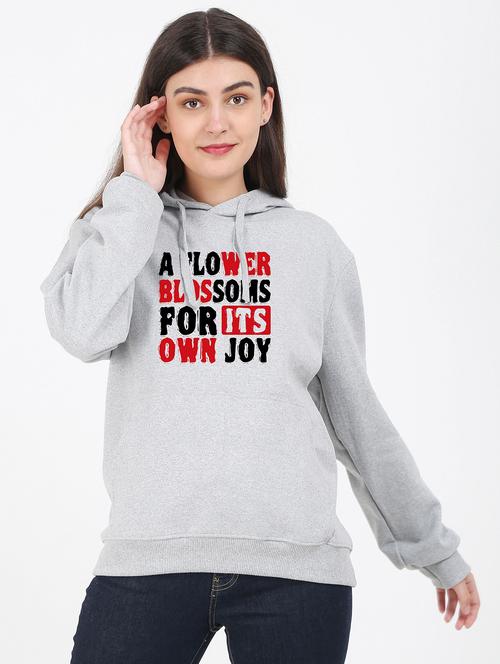 hooded neck graphic sweatshirt - 17971934 - Very Small Image - 1