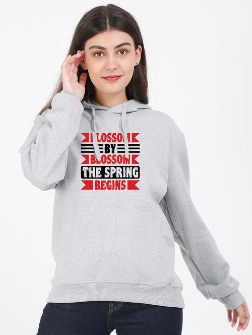 hooded neck graphic sweatshirt - 17971963 - Very Small Image - 1