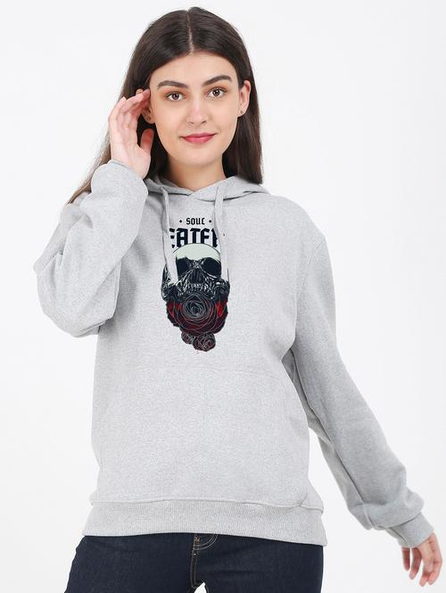 hooded neck graphic sweatshirt - 17972025 - Very Small Image - 1