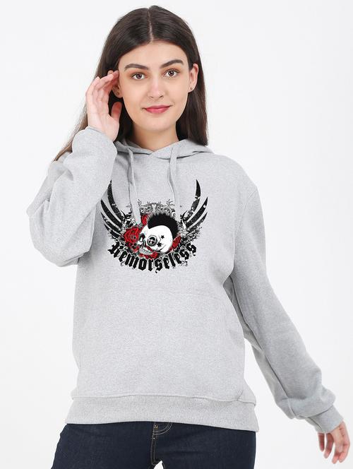 hooded neck graphic sweatshirt - 17972109 - Very Small Image - 1