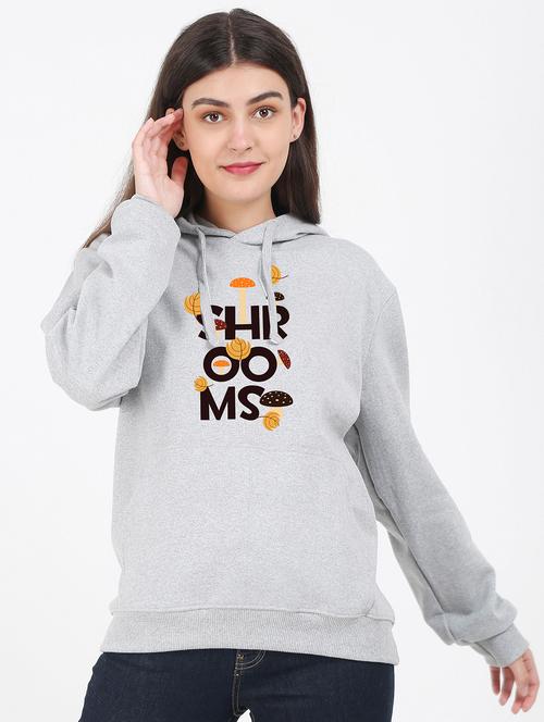 hooded neck graphic sweatshirt - 17972186 - Very Small Image - 1