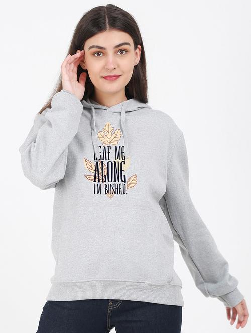 hooded neck graphic sweatshirt - 17972198 - Very Small Image - 1