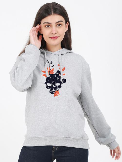 hooded neck graphic sweatshirt - 17972199 - Very Small Image - 1