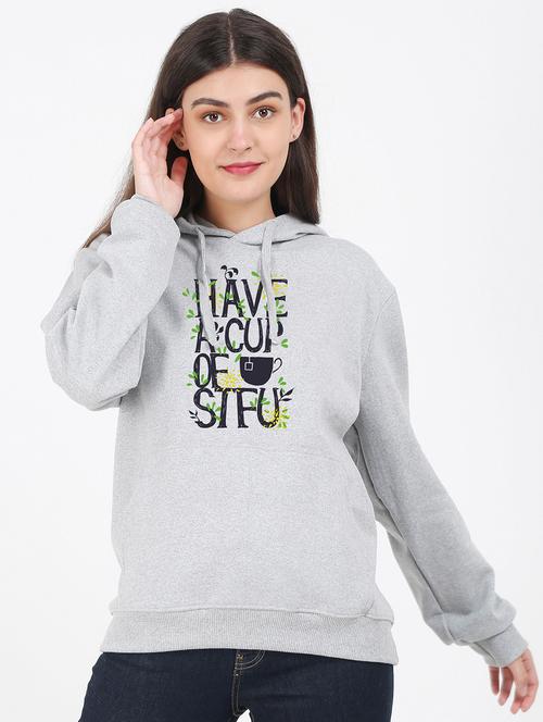 hooded neck graphic sweatshirt - 17972200 - Very Small Image - 1