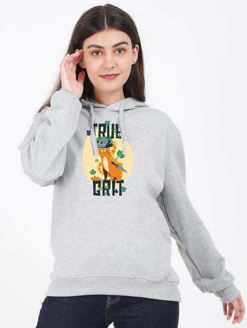 hooded neck graphic sweatshirt - 17972208 - Very Small Image - 1