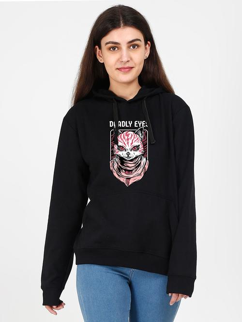 hooded neck graphic sweatshirt - 17972370 - Very Small Image - 1