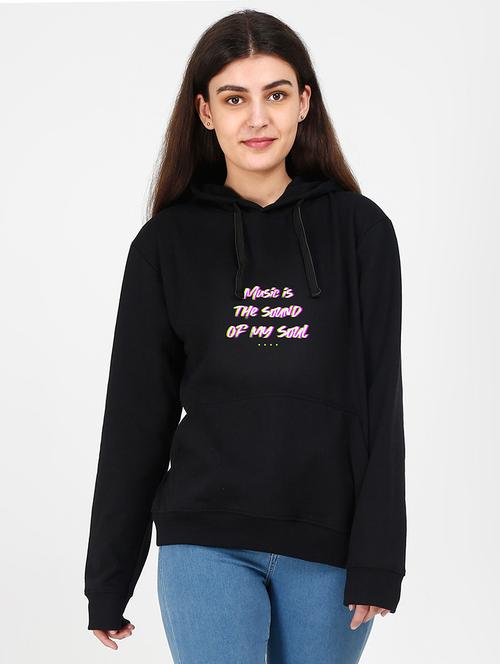 hooded neck graphic sweatshirt - 17972375 - Very Small Image - 1