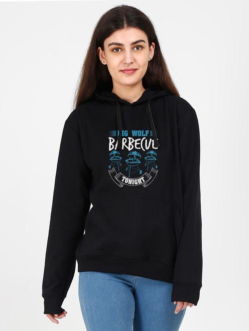 hooded neck graphic sweatshirt - 17972406 - Very Small Image - 1