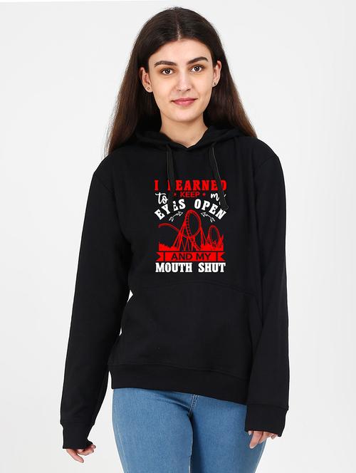 hooded neck graphic sweatshirt - 17972507 - Very Small Image - 1