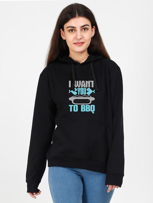 hooded neck graphic sweatshirt - 17972525 - Very Small Image - 1