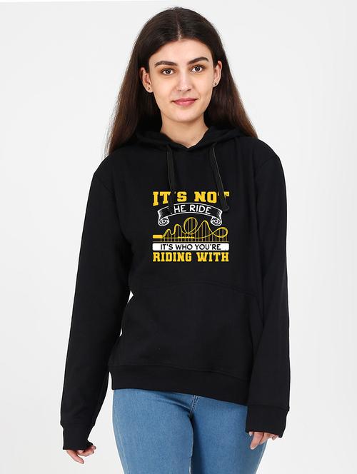 hooded neck graphic sweatshirt - 17972561 - Very Small Image - 1