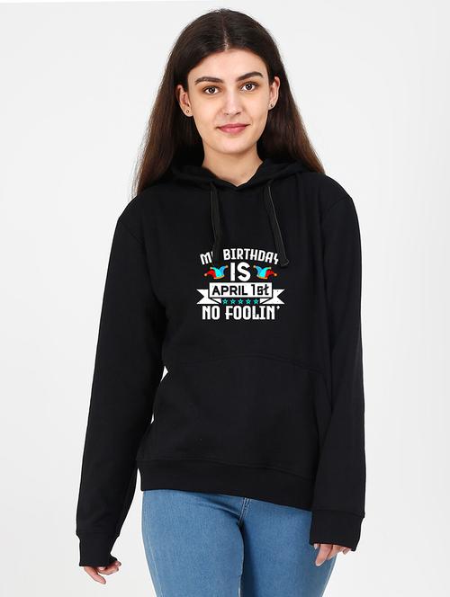 hooded neck graphic sweatshirt - 17972610 - Very Small Image - 1