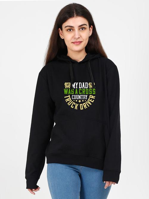 hooded neck graphic sweatshirt - 17972611 - Very Small Image - 1