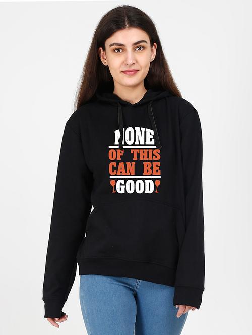 hooded neck graphic sweatshirt - 17972623 - Very Small Image - 1