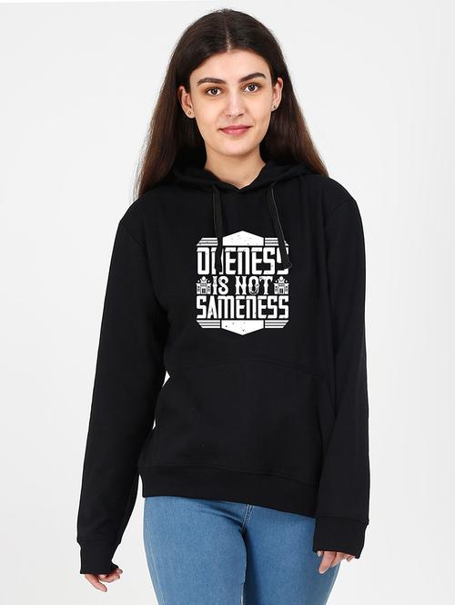 hooded neck graphic sweatshirt - 17972626 - Very Small Image - 1