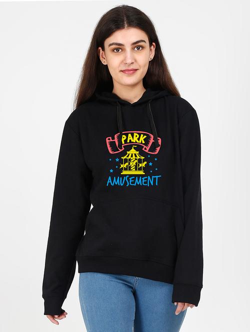 hooded neck graphic sweatshirt - 17972627 - Very Small Image - 1