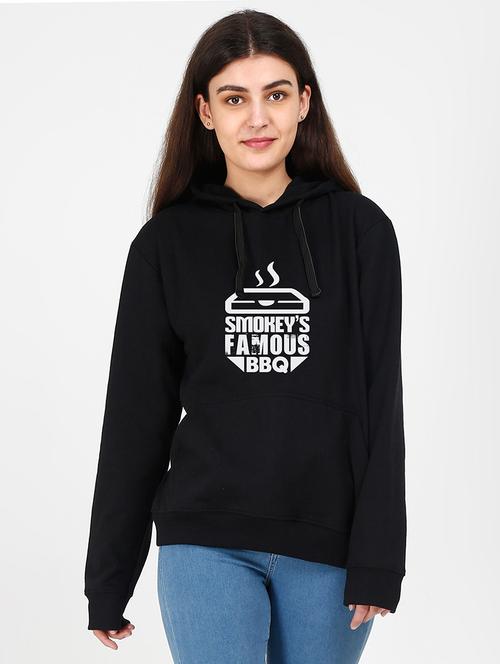 hooded neck graphic sweatshirt - 17972646 - Very Small Image - 1