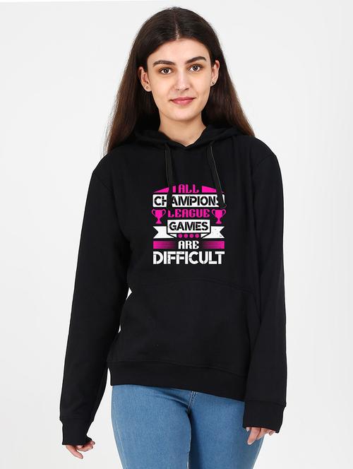 hooded neck graphic sweatshirt - 17972670 - Very Small Image - 1