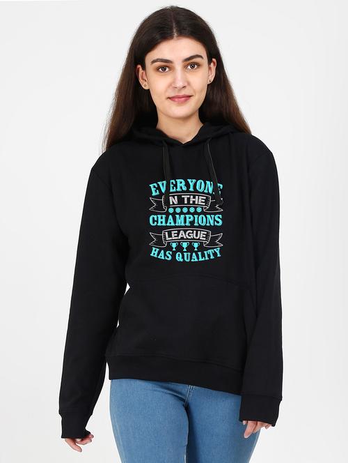hooded neck graphic sweatshirt - 17972744 - Very Small Image - 1