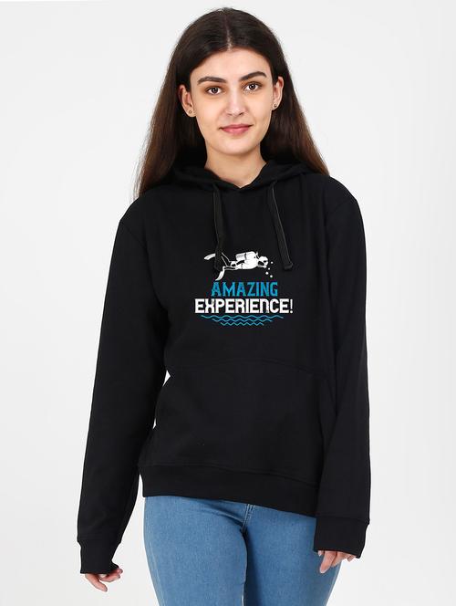 hooded neck graphic sweatshirt - 17972807 - Very Small Image - 1