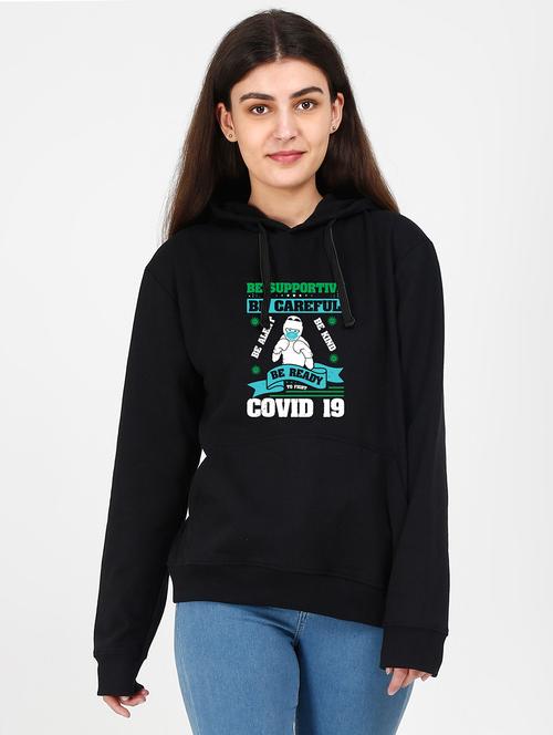 hooded neck graphic sweatshirt - 17972829 - Very Small Image - 1