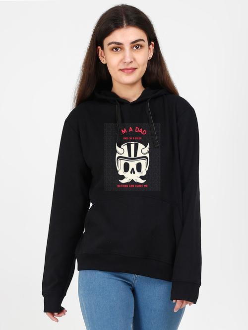 hooded neck graphic sweatshirt - 17972887 - Very Small Image - 1