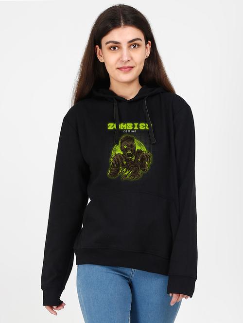 hooded neck graphic sweatshirt - 17972930 - Very Small Image - 1