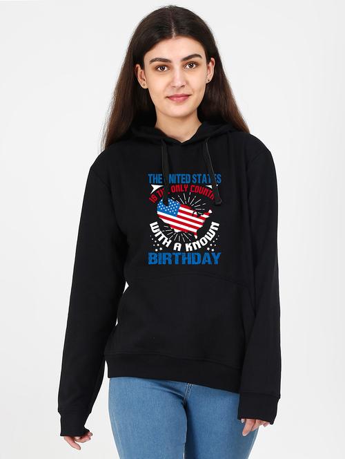 hooded neck graphic sweatshirt - 17973006 - Very Small Image - 1