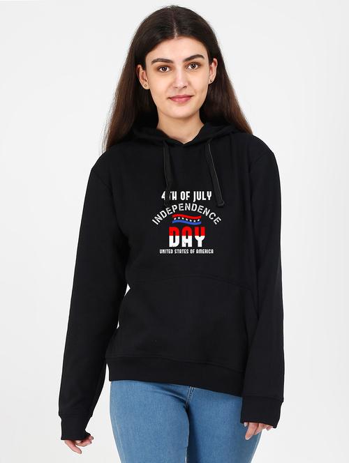 hooded neck graphic sweatshirt - 17973020 - Very Small Image - 1