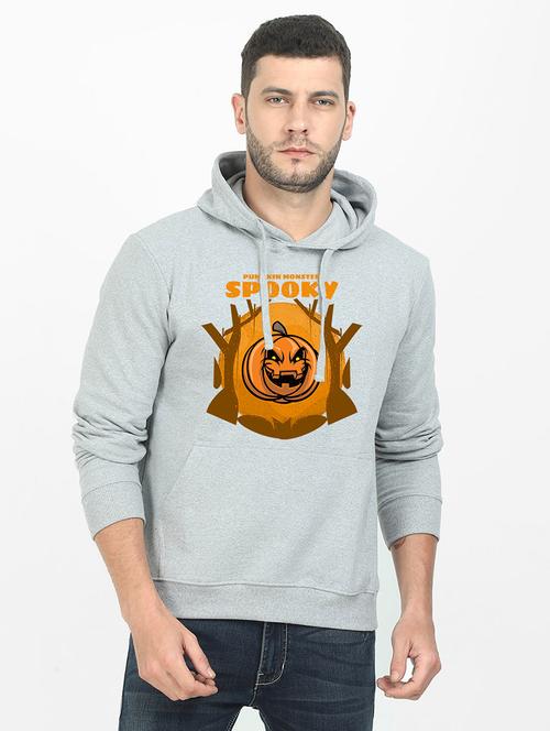 grey printed sweatshirt - 17973778 - Very Small Image - 1