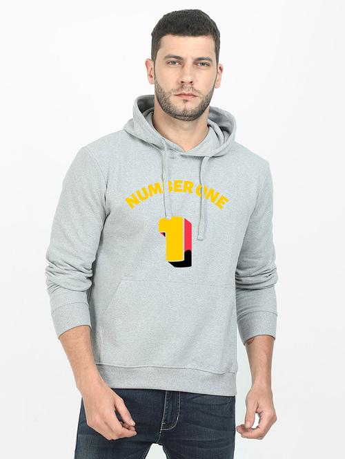grey printed sweatshirt - 17973779 - Very Small Image - 1