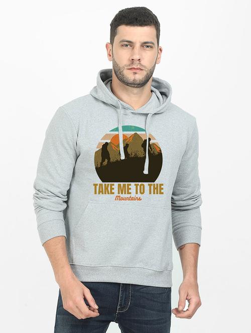 grey printed sweatshirt - 17973782 - Very Small Image - 1