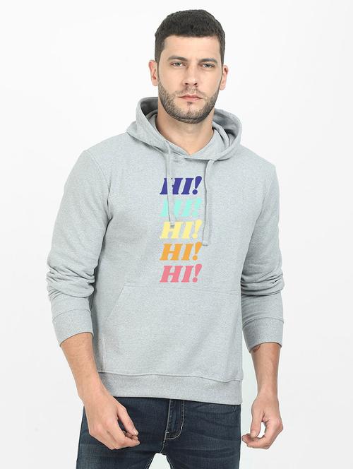 grey printed sweatshirt - 17973788 - Very Small Image - 1