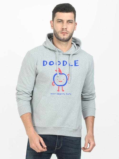 grey printed sweatshirt - 17973791 - Very Small Image - 1