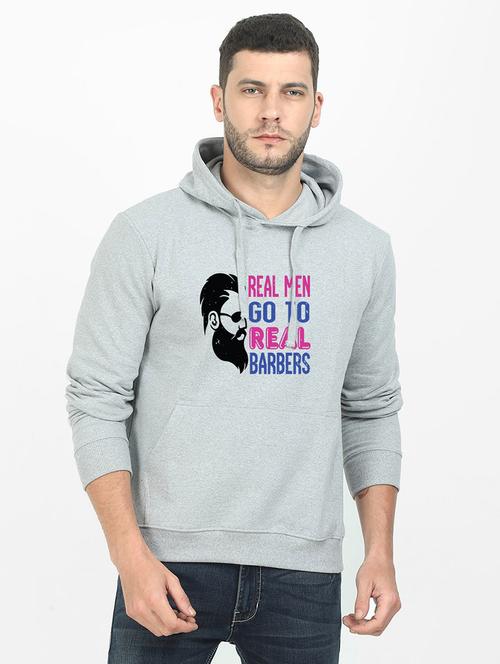 grey printed sweatshirt - 17973910 - Very Small Image - 1