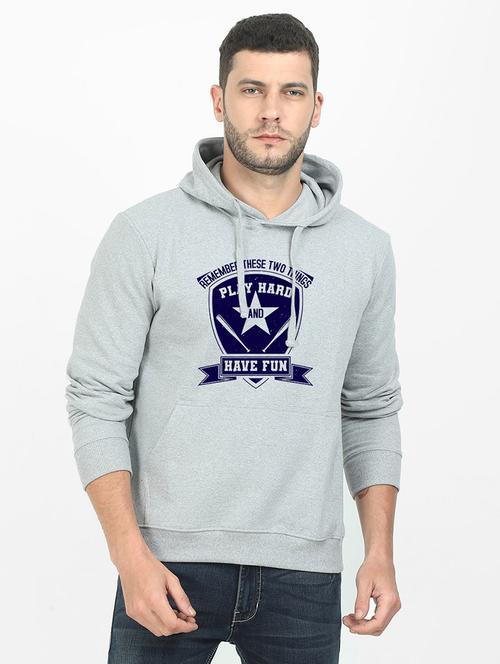 grey printed sweatshirt - 17973912 - Very Small Image - 1