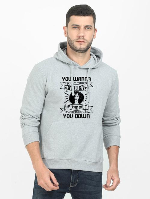 grey printed sweatshirt - 17973962 - Very Small Image - 1