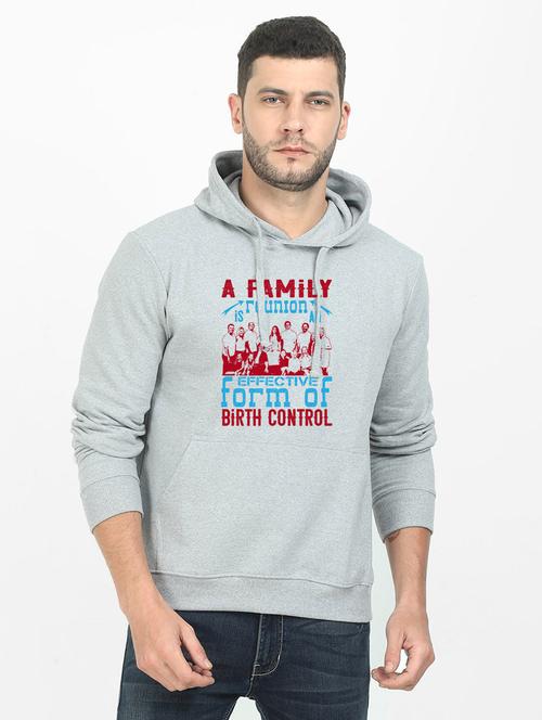 grey printed sweatshirt - 17973996 - Very Small Image - 1