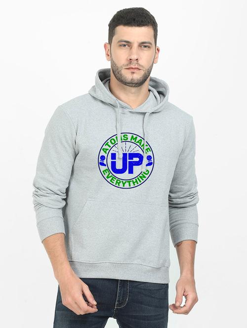 grey printed sweatshirt - 17974011 - Very Small Image - 1