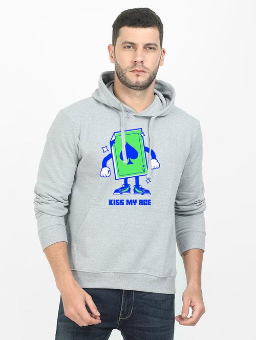 grey printed sweatshirt - 17974070 - Very Small Image - 1
