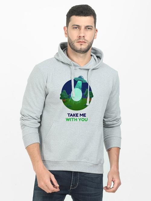 grey printed sweatshirt - 17974072 - Very Small Image - 1